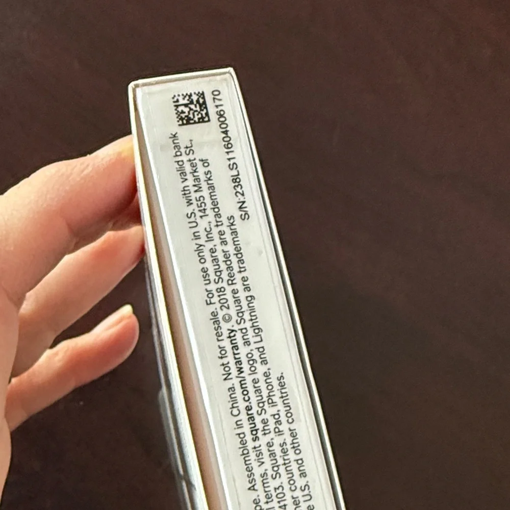 Square White Reader for Magstripe